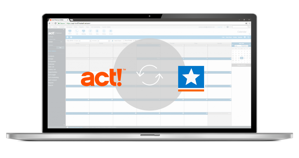 Factuursynchronisatie SnelStart Act! CRM 